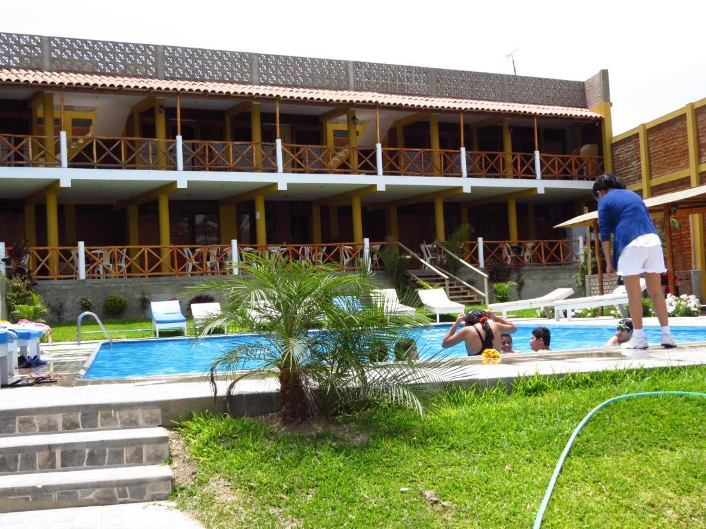 Paracas Sunset Hotel Eksteriør bilde